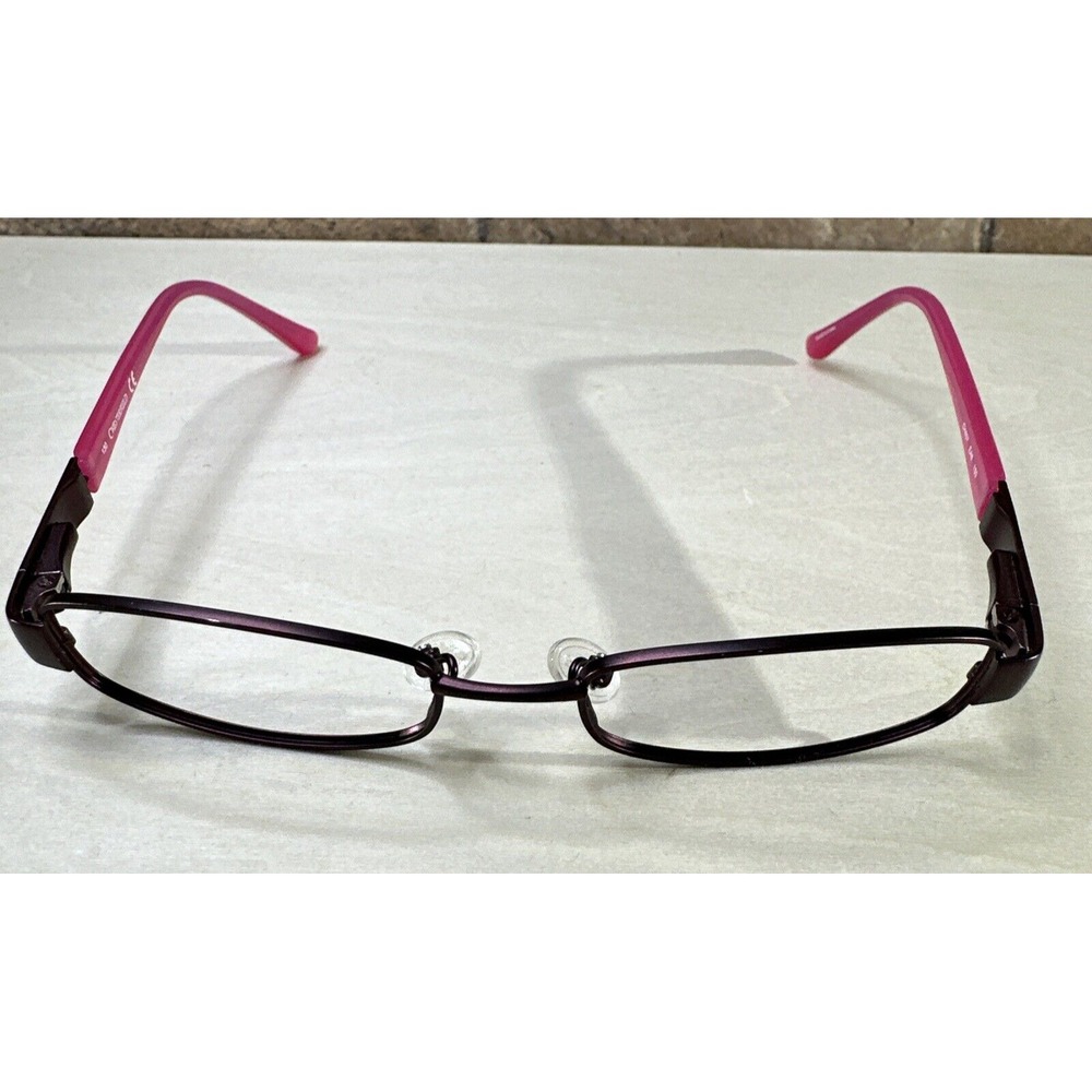Chesterfield CH457 EA8 Brown Pink Girls Flex Eyeglasses Frames 47-16-130-25mm